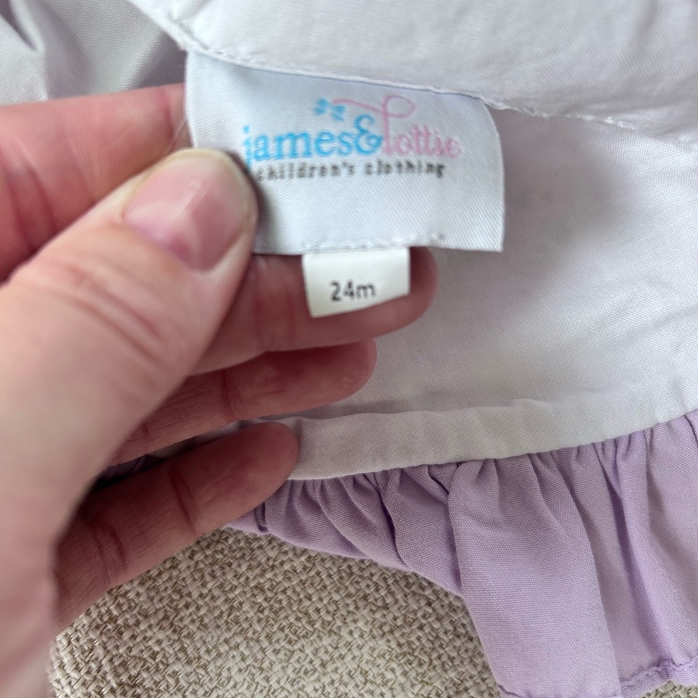 James & Lottie Top and bloomer set - Picture 3 of 4